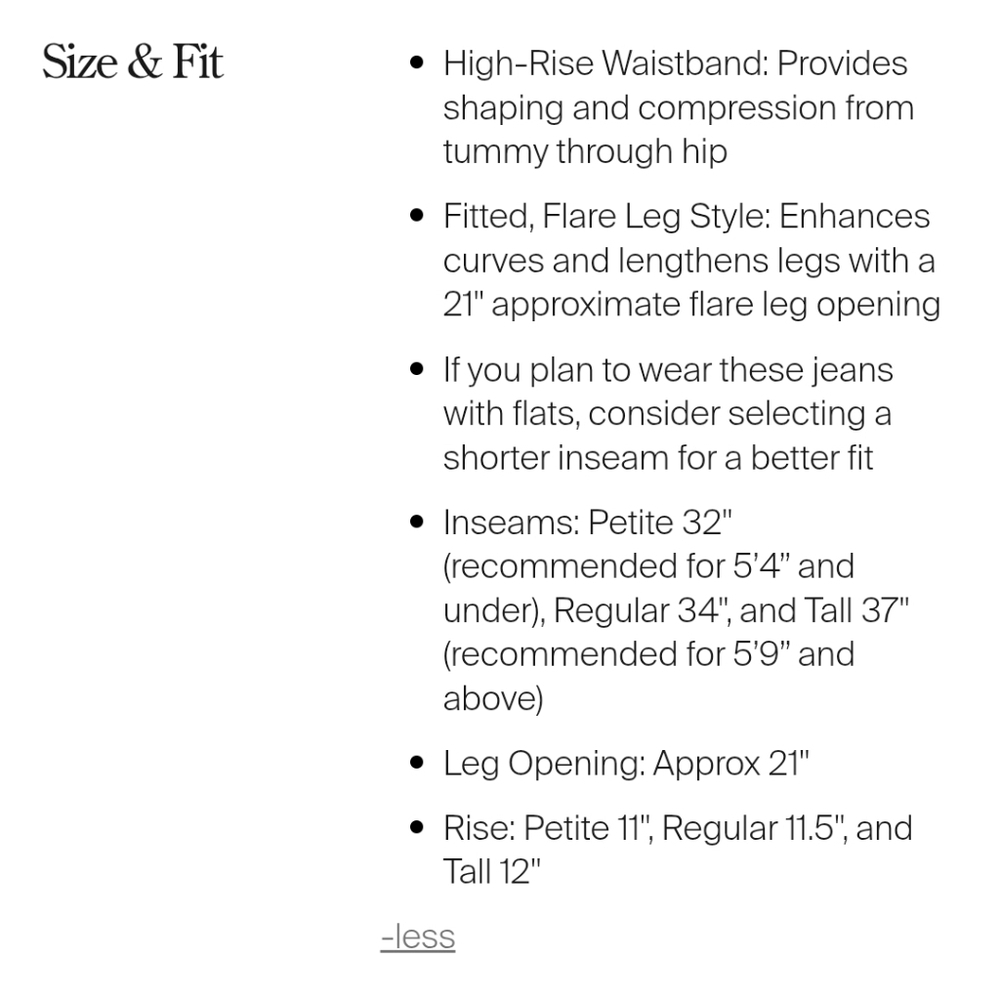 SPANX Stonewash High Rise Flare Jeans - Picture 12 of 16